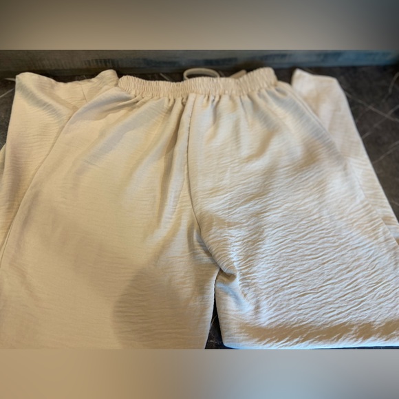 SHEIN Sleeveless Cropped Lace Top With Pants 2pcs/Set - Picture 11 of 12